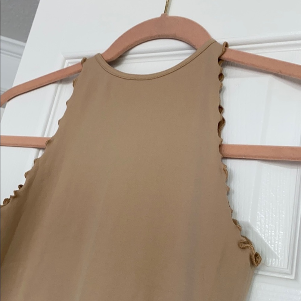 Free People feels right bodysuit size XS/S nude